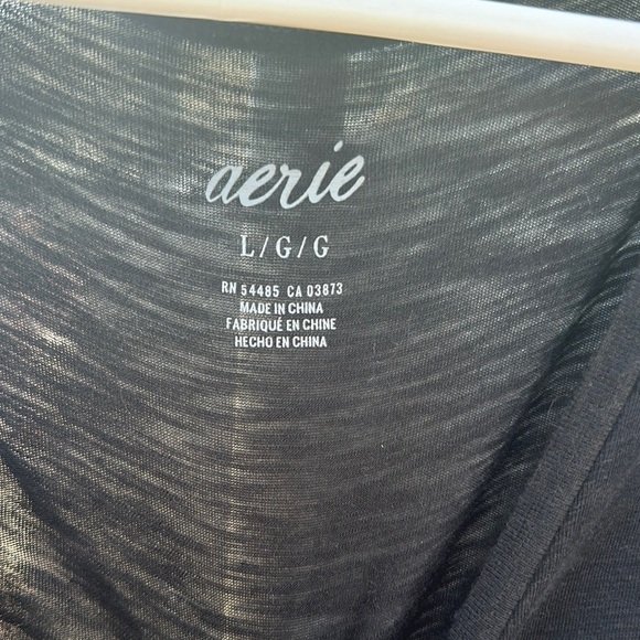 Aerie Black Women's bodysuit - Picture 2 of 6